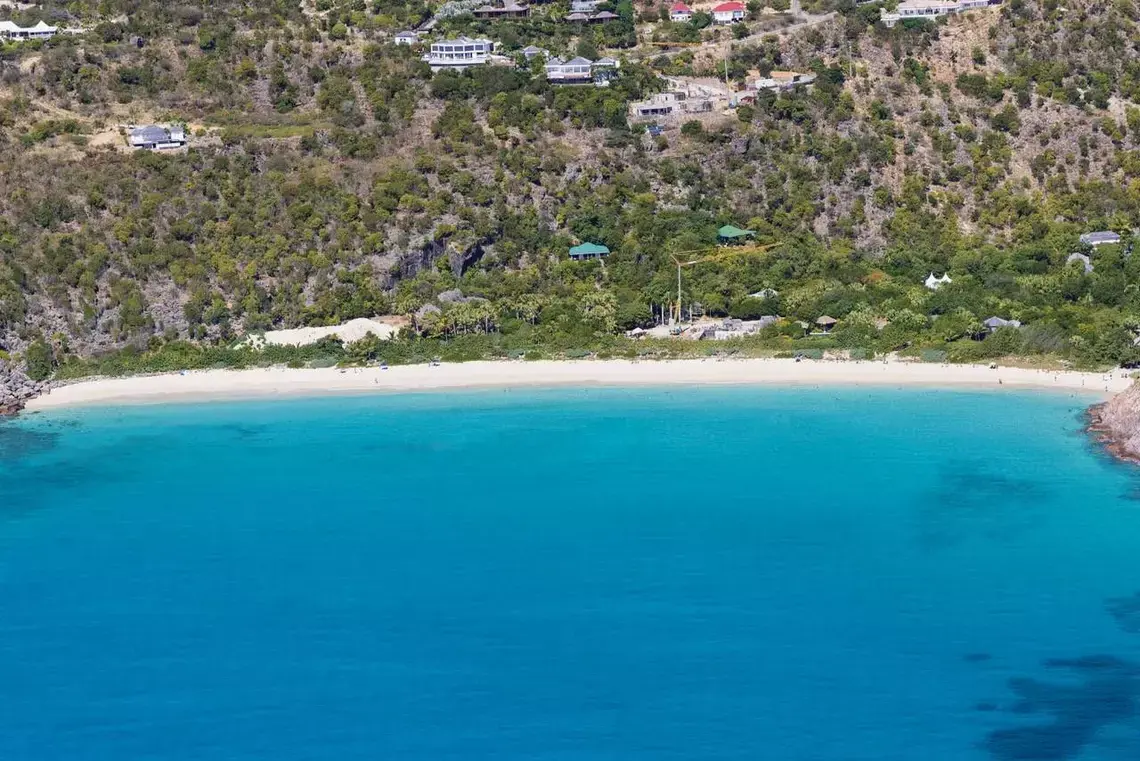 The Famous Beach of Gouverneur in St Barts